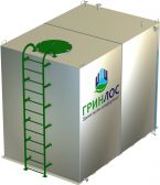 Гринлос Емкость стальная 30 м3 прямоугольная